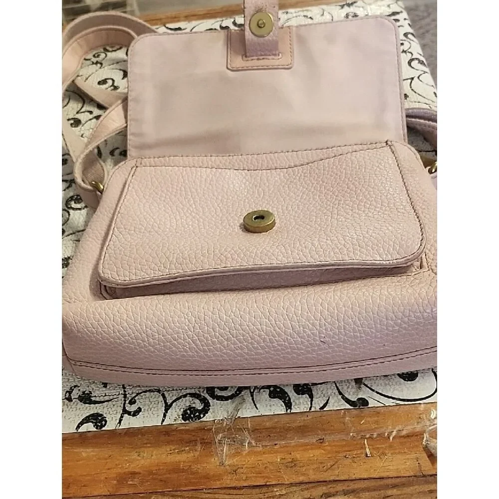Fossil  Blush Pink Crossbody Bag